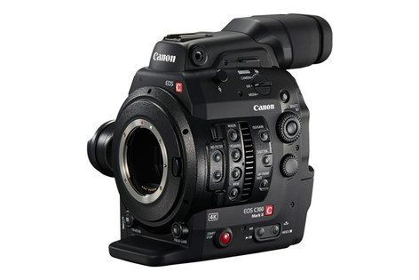 Canon EOS C300 Mark II 4K Cinema Camera With 4K/2K/Full HD Internal And External Recording And EF Mount, Body Only