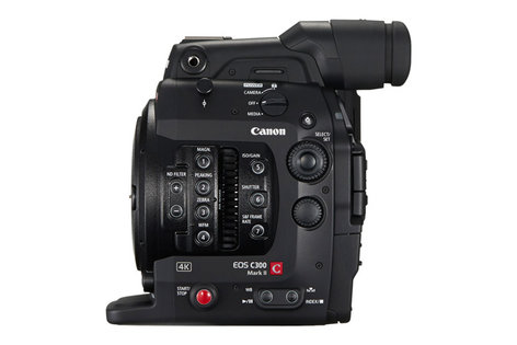 Canon EOS C300 Mark II 4K Cinema Camera With 4K/2K/Full HD Internal And External Recording And EF Mount, Body Only