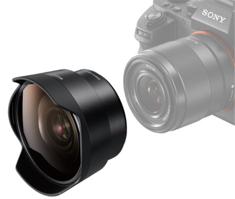 Sony SEL057FEC 16mm Fisheye Converter Len For FE 28mm F2 Lens