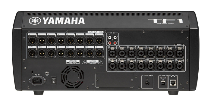 Yamaha TF1 Digital Mixing Console With 17 Motorized Faders And 16 XLR-1/4" Combo Inputs