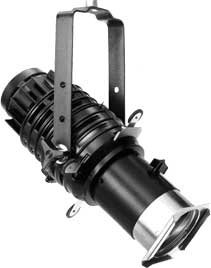 Altman 3.5Q 575W Ellipsoidal With 38 Degree Lens And Medium 2-Pin Socket, White