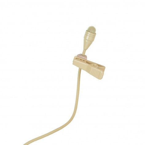 Beyerdynamic TG-L58C-TAN Omnidirectional Lavalier Microphone For TG 1000 Bodypack, Tan