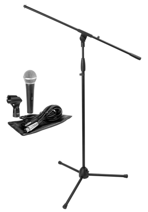 On-Stage MS7500 41.5-63" Microphone Stand Pack
