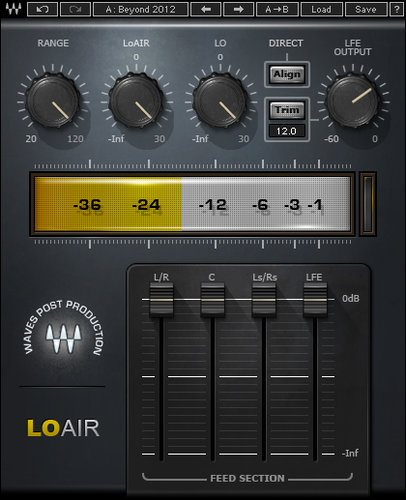 Waves LoAir Subharmonic Generator Plug-in (Download)