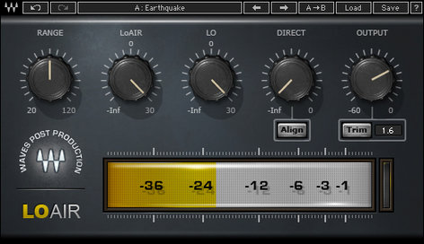 Waves LoAir Subharmonic Generator Plug-in (Download)