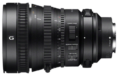 Sony SELP28135G FE PZ 28-135mm F/4 G OSS E-Mount Power Zoom Lens