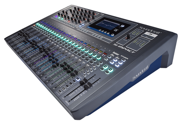 Soundcraft Si Impact 80-Input Digital Mixing Console And 32-in/32-out USB Interface