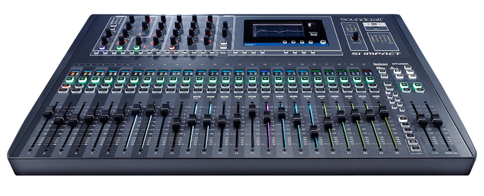 Soundcraft Si Impact 80-Input Digital Mixing Console And 32-in/32-out USB Interface