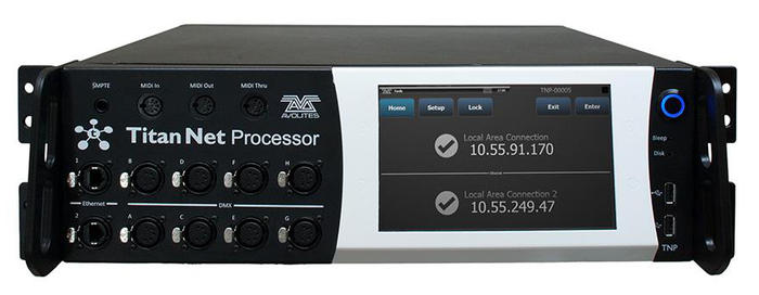 Avolites TitanNet Processor 16 Universe DMX Control Processor