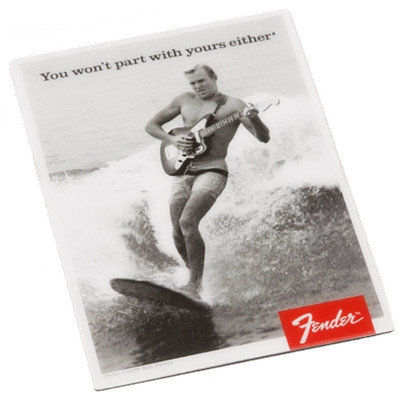 Fender 910-0248-000 "You Won't Part With Yours Either" Surfer Magnet