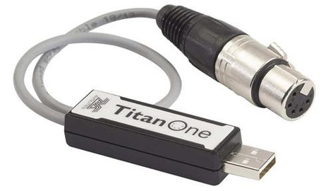 Avolites Titan One DMX To USB Dongle, Single Universe