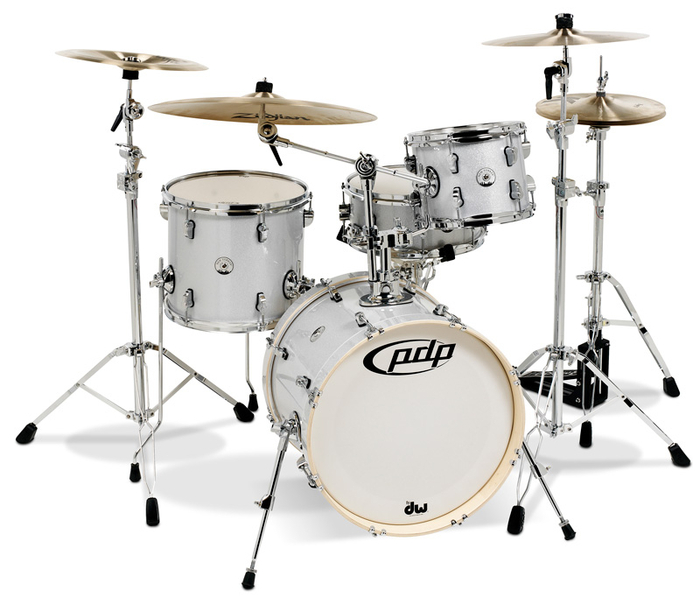 Pacific Drums PDNY1804DS New Yorker 4-Piece Shell Pack With Diamond Sparkle Finish