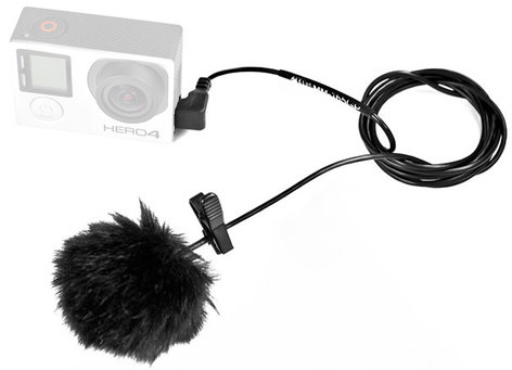 MXL MM-165GP Lavalier Microphone For GoPro Hero3, Hero3+, Hero4 Action Cameras