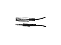 Shure C20AHZ 20' Cable, 1/4" Male To XLRF
