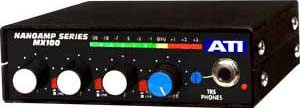 Audio Technologies MX100C NanoAmp 3 Channel Mono Mixer With Limiter, Without Power Supply