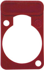 Neutrik DSS-RED Red Lettering Plate For D Connectors