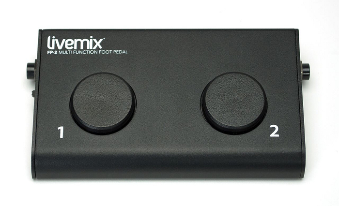 Livemix FP-2 Foot Pedal For Hands-Free Mix Control