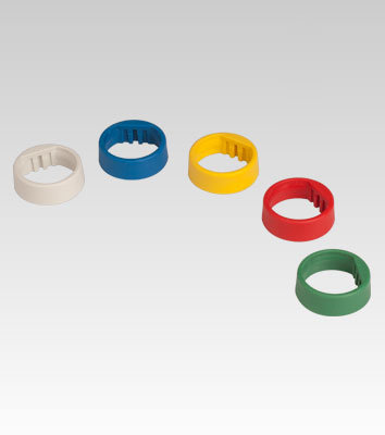 Shure WA616M Multi-Colored ID Rings For Handheld Transmitters