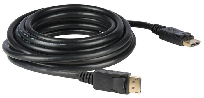 Liberty AV E-DPM-M-10F DisplayPort Molded AWM Interconnection Cable, 10 Ft