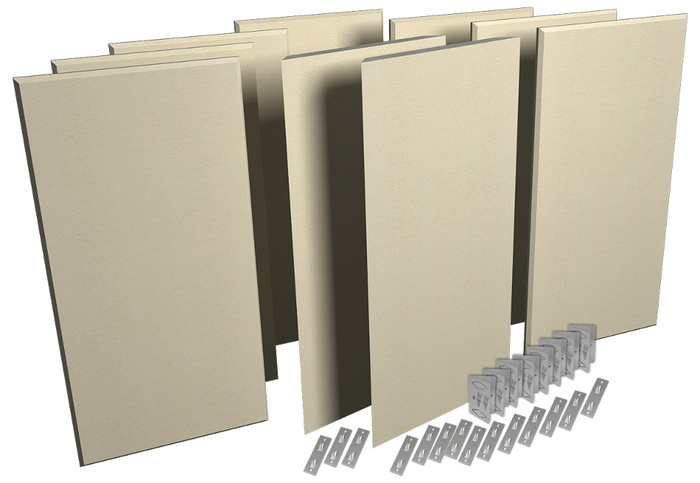 Auralex ProPanel ProKit-1 Acoustic Panel Room Treatment System In Sandstone