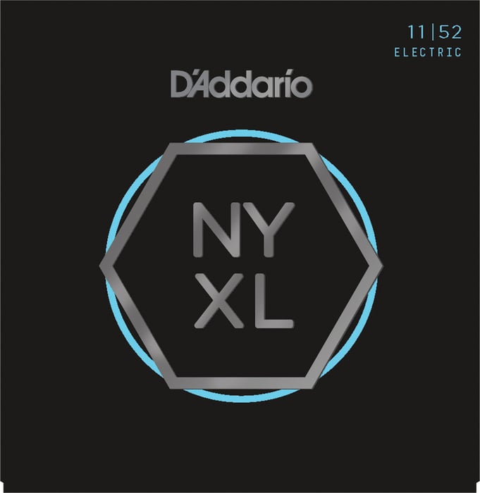 D`Addario NYXL1152 NYXL Series Nickel Wound Medium Top/Heavy Bottom Guitar Strings, 11-52