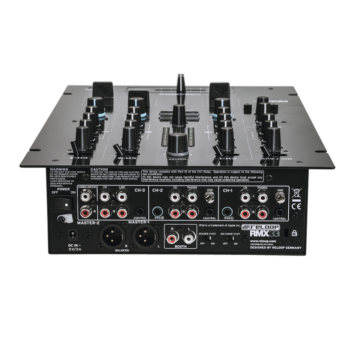 Reloop RMX-33i 3 + 1 Channel DJ Mixer With Onboard Instant FX