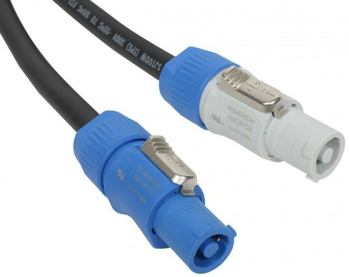 75 ft PC12-AB-75 Made in the USA | Elite Core Neutrik PowerCon Power Extension Cable 