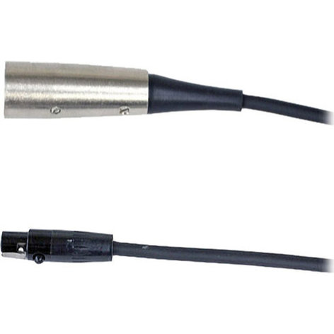 Shure C129 12' Replacement Cable, 3-pin Mini Connector (TA3F) To XLRM