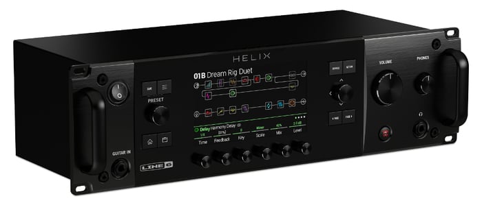 Line 6 Helix Rack Helix Series Rackmount Guitar Multi-FX Processor