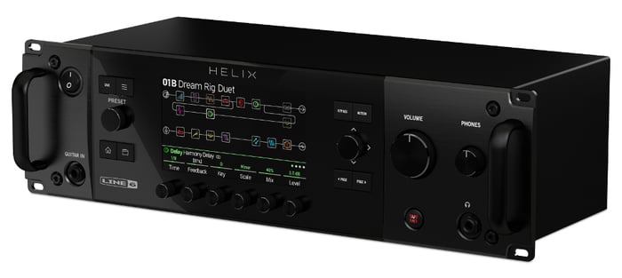 Line 6 Helix Rack Helix Series Rackmount Guitar Multi-FX Processor