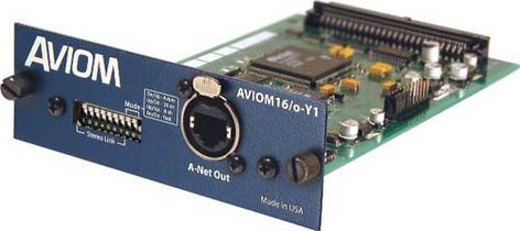 Aviom 16/o-Y1 A-Net Output Card For Yamaha Digital Mixers
