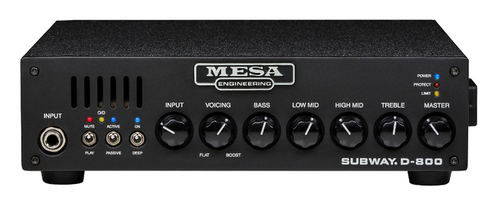 Mesa Boogie SUBWAY-D800 Subway D-800 800 W Class D Bass Amplifier Head