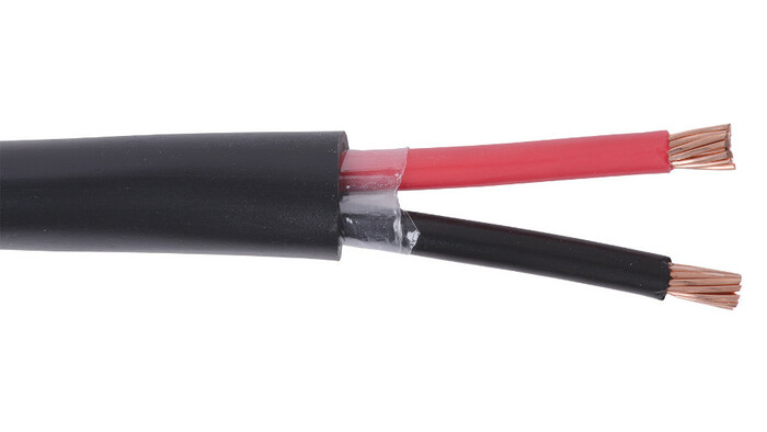 Liberty AV 14-2C-DB-BLK 14 AWG 2-Conductor Direct Burial Speaker Cable, 1000'