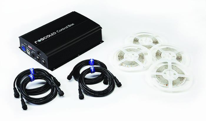 Rosco 293220100000 RoscoLED Tape Static White Kit, 3000K