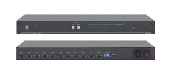 Kramer VM-8HN/110V 1:8 And 2 4K HDMI Distribution Amplifier