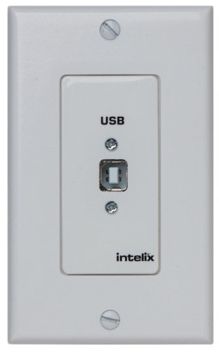 Liberty AV USB-WP-H-W USB Extender WallPlate, Host-side