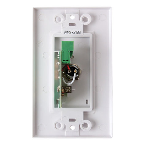 Atlas IED WPD-KSWM Wall Plate Key Switch With Momentary Contact Closure