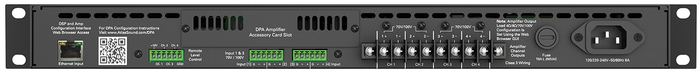 Atlas IED DPA1202 2x600W At 70V Network Amplifier
