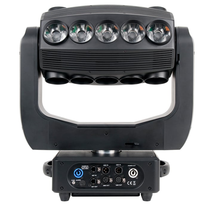 Elation ACL 360 Roller Moving Head Effect Fixture With 20x15W RGBW Pixel Controllable LED's