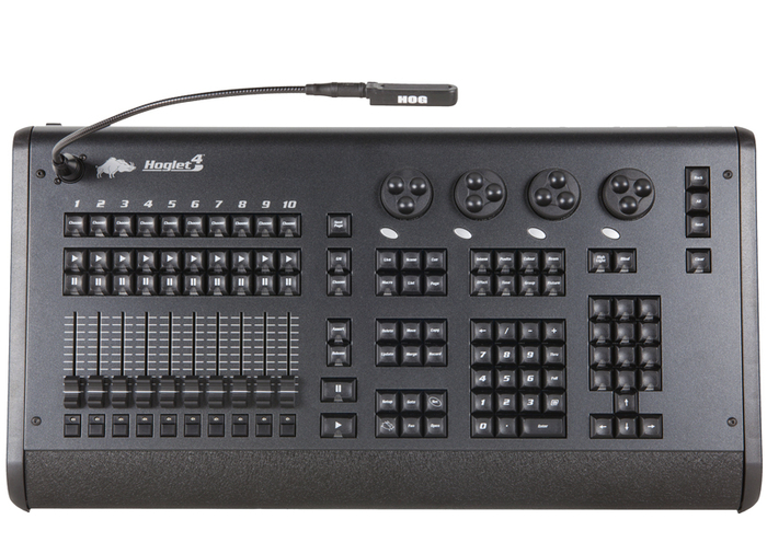 High End Systems Hoglet 4 Consolette For Hog 4 PC With 10 Playback Faders And 4 Encoders