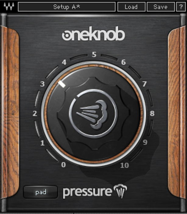 Waves OneKnob Pressure Dynamics Processing Plug-in (Download)