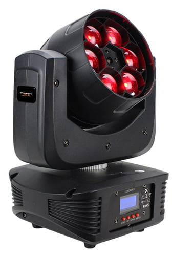 Blizzard Stiletto Z6 6x15W RGBW Moving Head Wash With Zoom