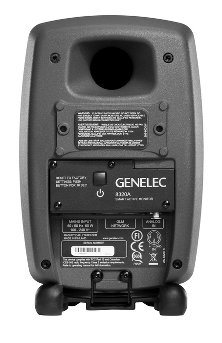 Genelec 8320 Stereo SAM Compact SAM Package, (2) 8320APM Monitors, GLM V2.0 User Kit And Volume Control
