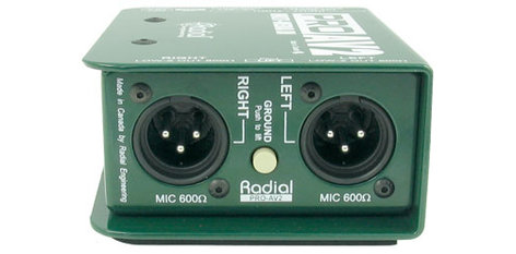 Radial Engineering ProAV2 Stereo Multimedia Direct Box
