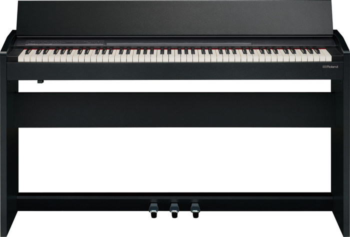 Roland F140R Digital Piano - Black 88-Key Compact Digital Piano