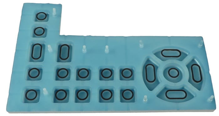 Allen & Heath AA7757 Rubbery Key Pad Switch Mat For GSR24/M