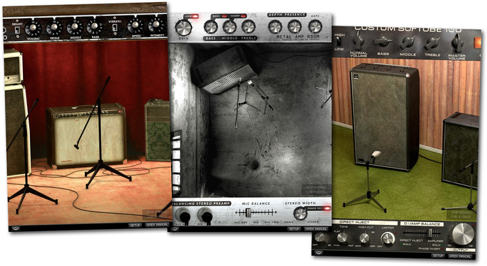 Softube AMP-ROOM-BUNDLE Amp Room Bundle Guitar Amplifier Emulation Plugin Bundle