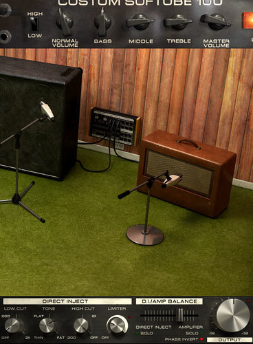 Softube BASS-AMP-ROOM Bass Amp Room Bass Amplifier Emulation Native Plugin, Virtual Version