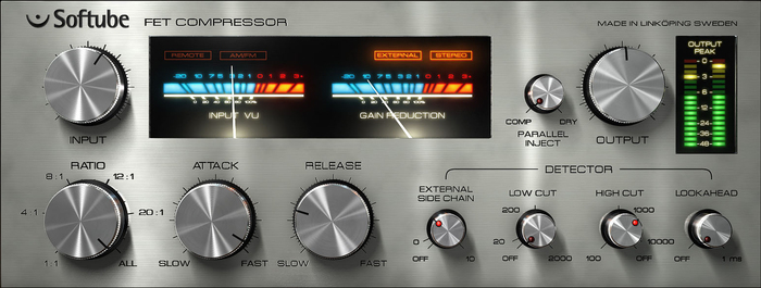 Softube FET-COMPRESSOR-NATV FET Compressor Vintage Compressor Plugin