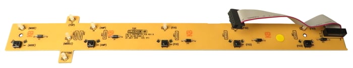 Line 6 50-02-0366-2 POD Floorboard Footswitch PCB